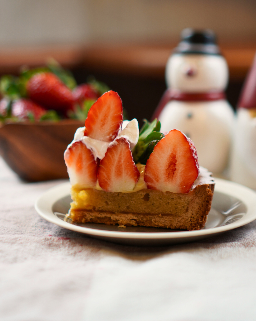 完熟いちごたっぷりクリスマスタルト